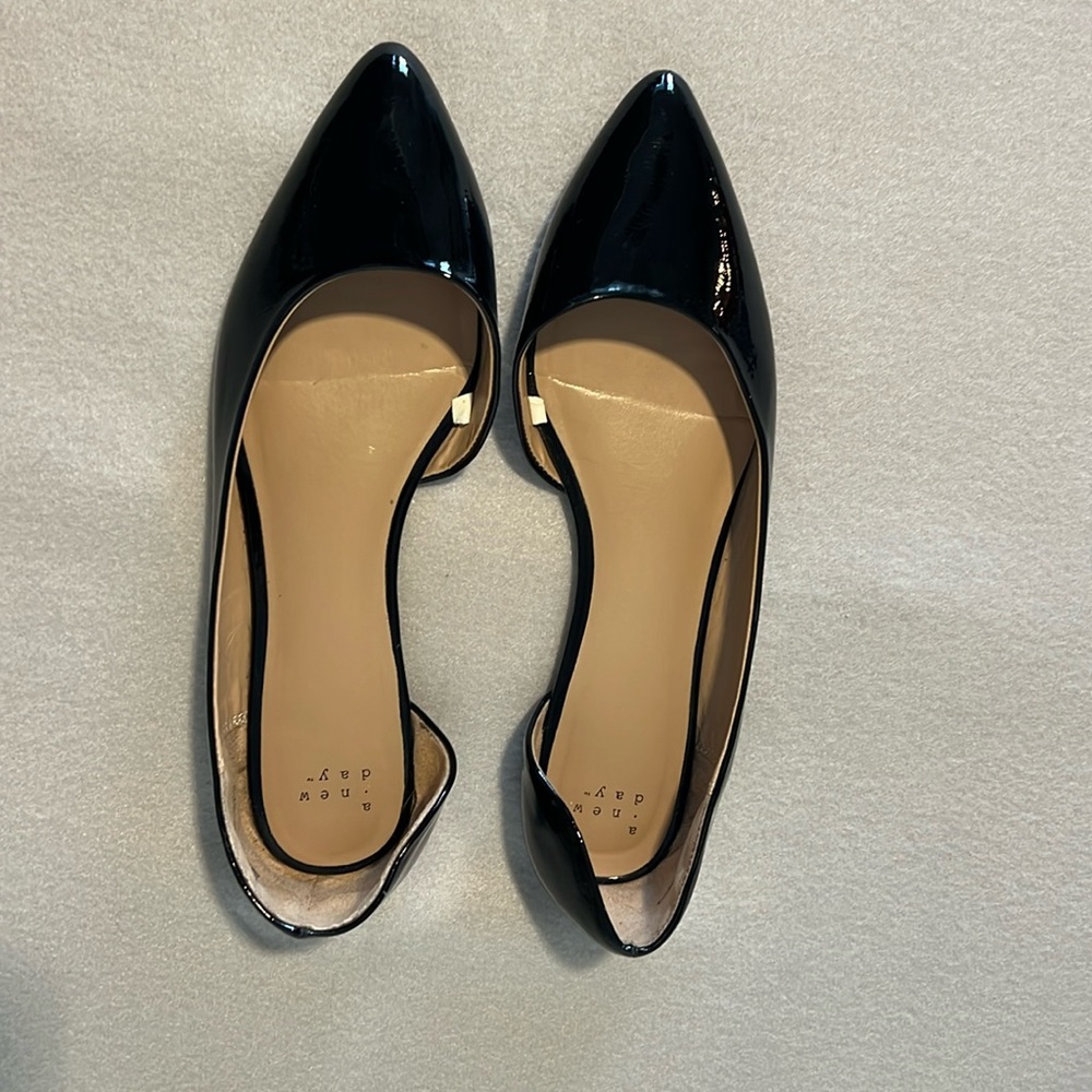 1/$10 or 2/$15 bundle - A new day Black Flats Women’s 11